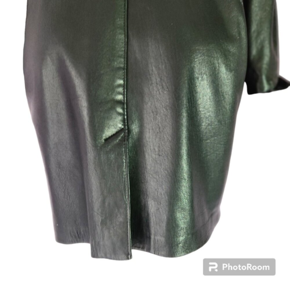 Coronet Montreal button-down Leather size medium USA - Picture 8 of 12